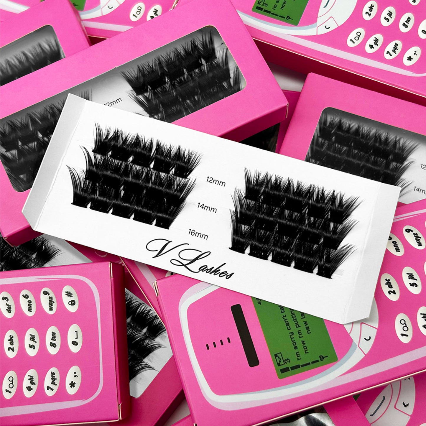 LIMITED C-curl Cluster Lashes III